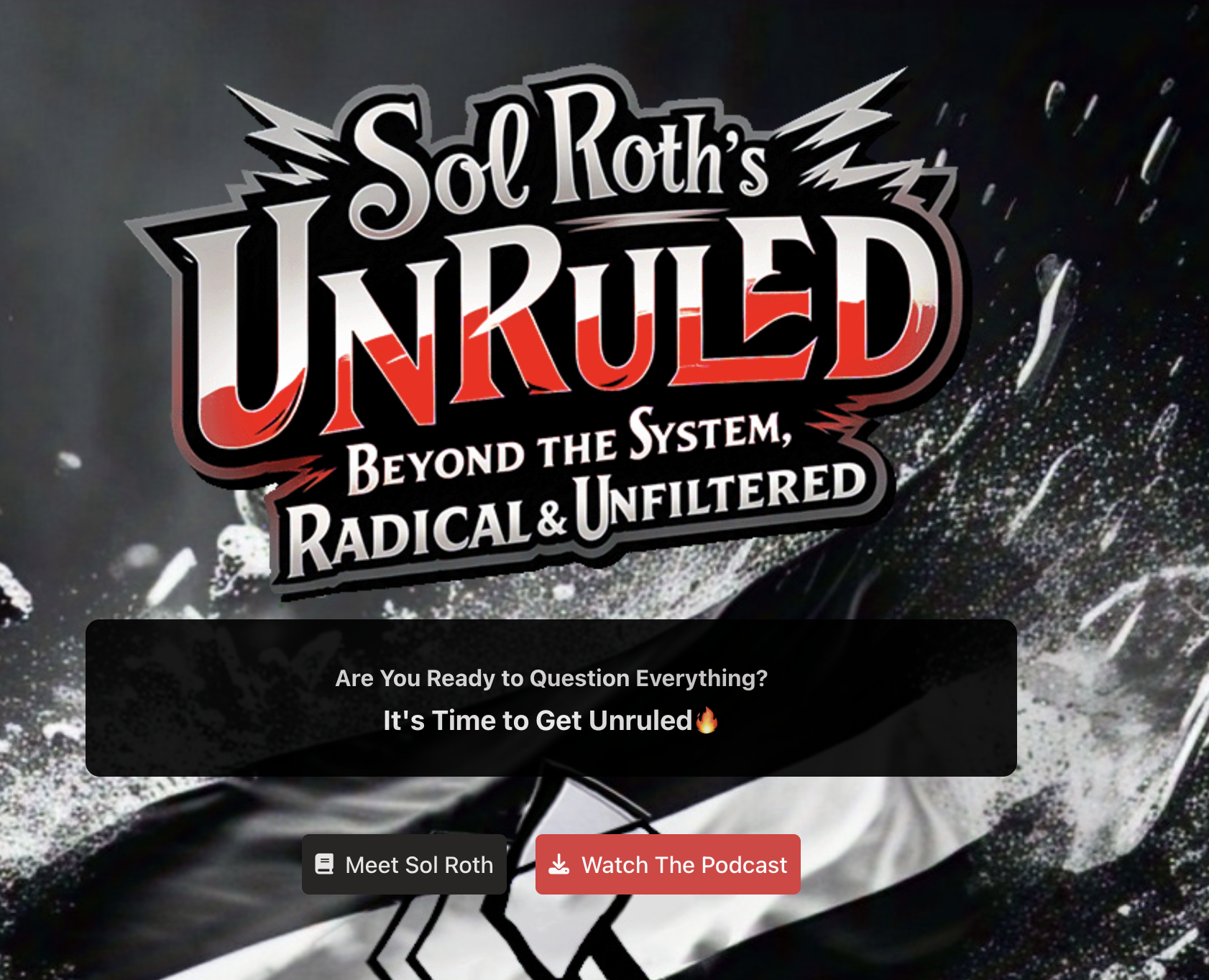 Screenshot of unruled.org