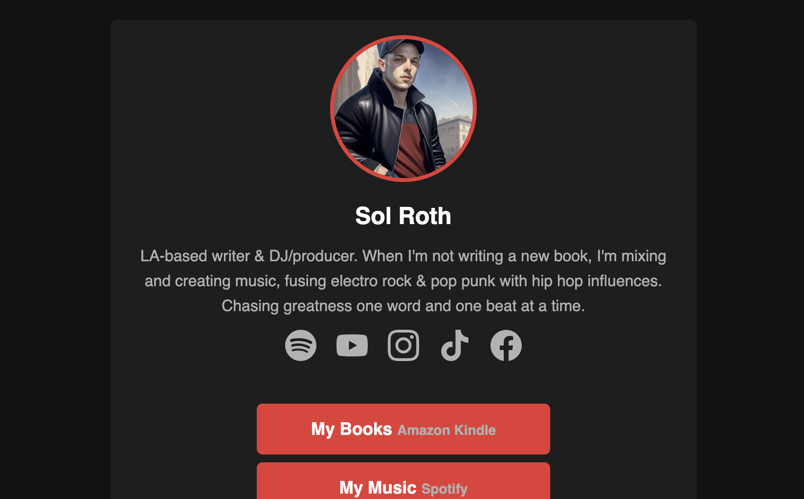 Screenshot of solroth.com